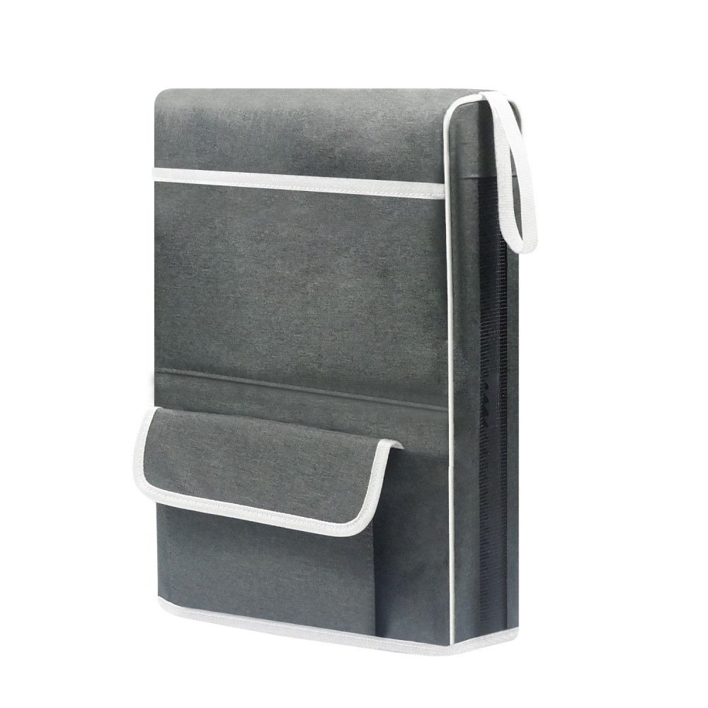Sony PlayStation PS5 Konsole / Controller Box Aufbewahrungs Tasche Schutztasche aus Oxford Material - Grau