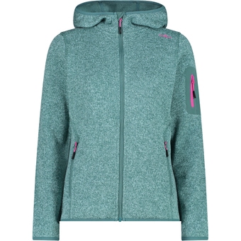 CMP Knit Tech Fleecejacke Agave / Opale Damen