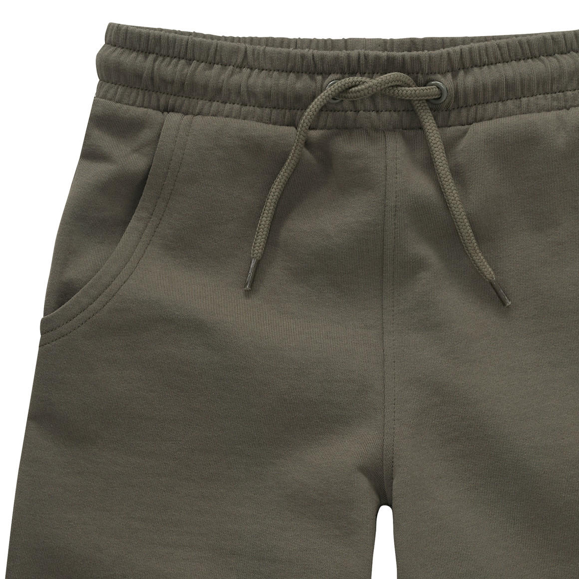 Topolino Jungen Joggingshorts aus Bio-Baumwolle dunkeloliv
