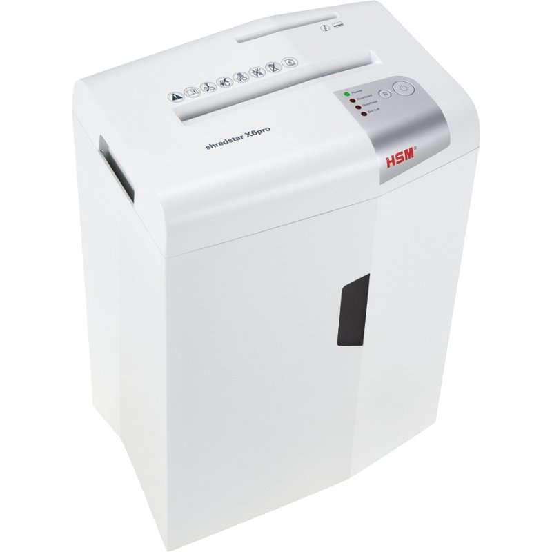 Destructeur HSM Shredstar X6 Pro - coupe micro