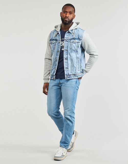 Jack & Jones - JJIJEAN JJJACKET W. SWEAT WI 067 - Bleu