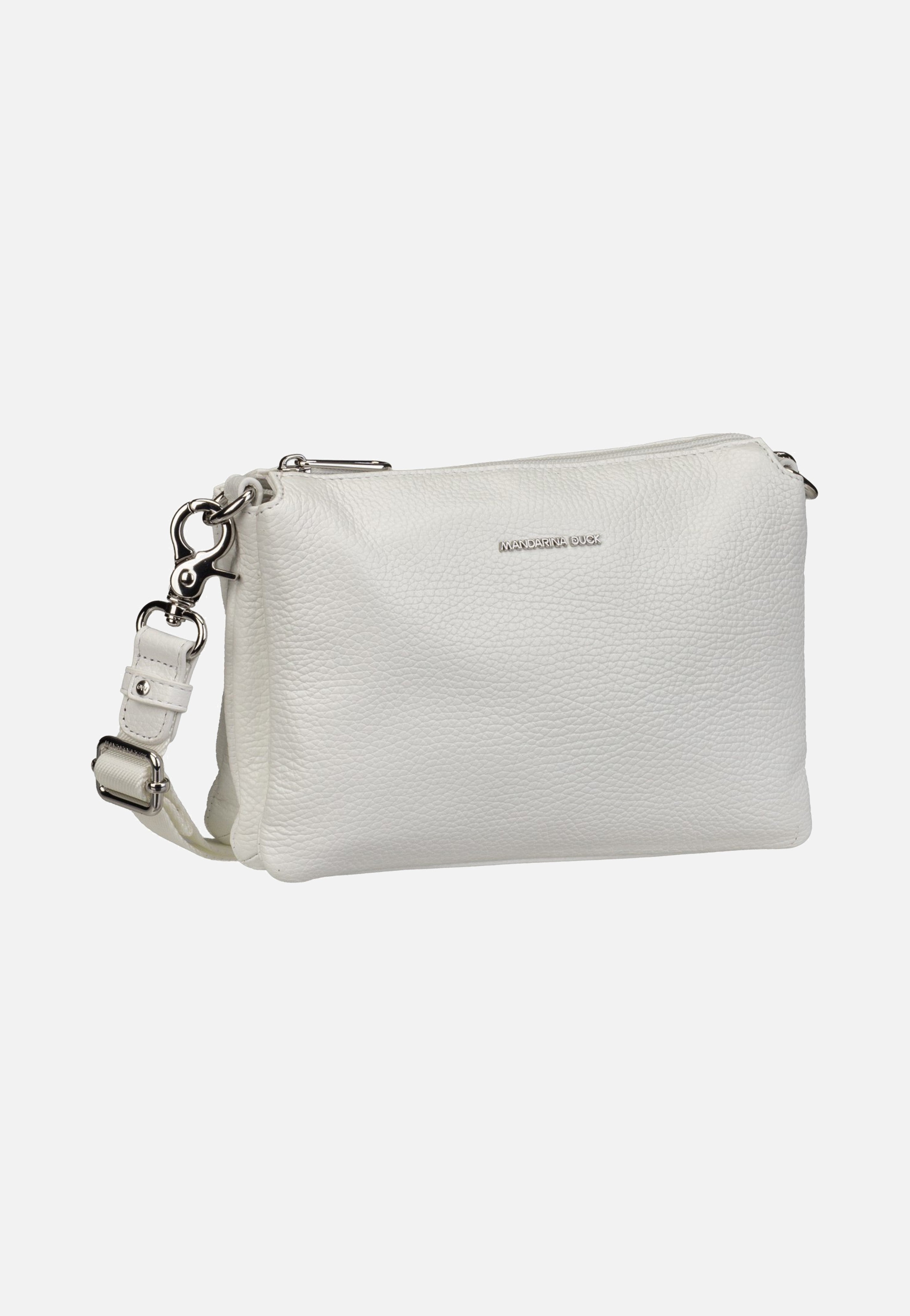 Mellow Leather Pochette FZT82 Blanc - Crossbody Bag