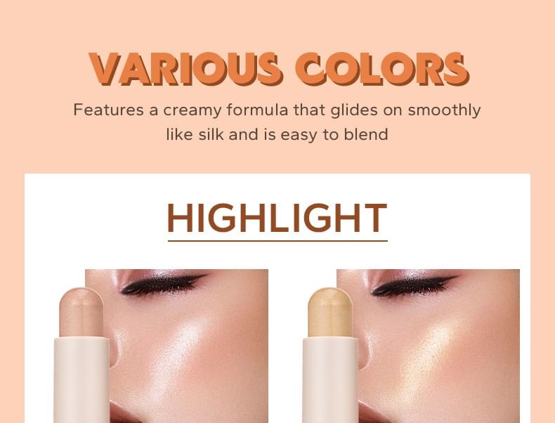 BEAUTY GLAZED - Brighten Highlighter Stick - 3 kleuren