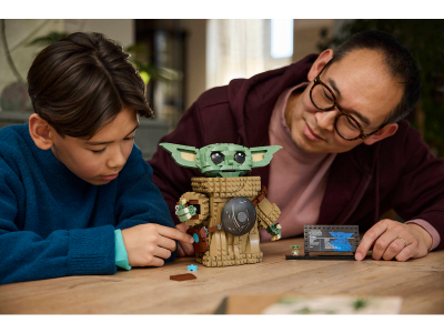LEGO Grogu™ als leerling van de Mandalorian (75446)