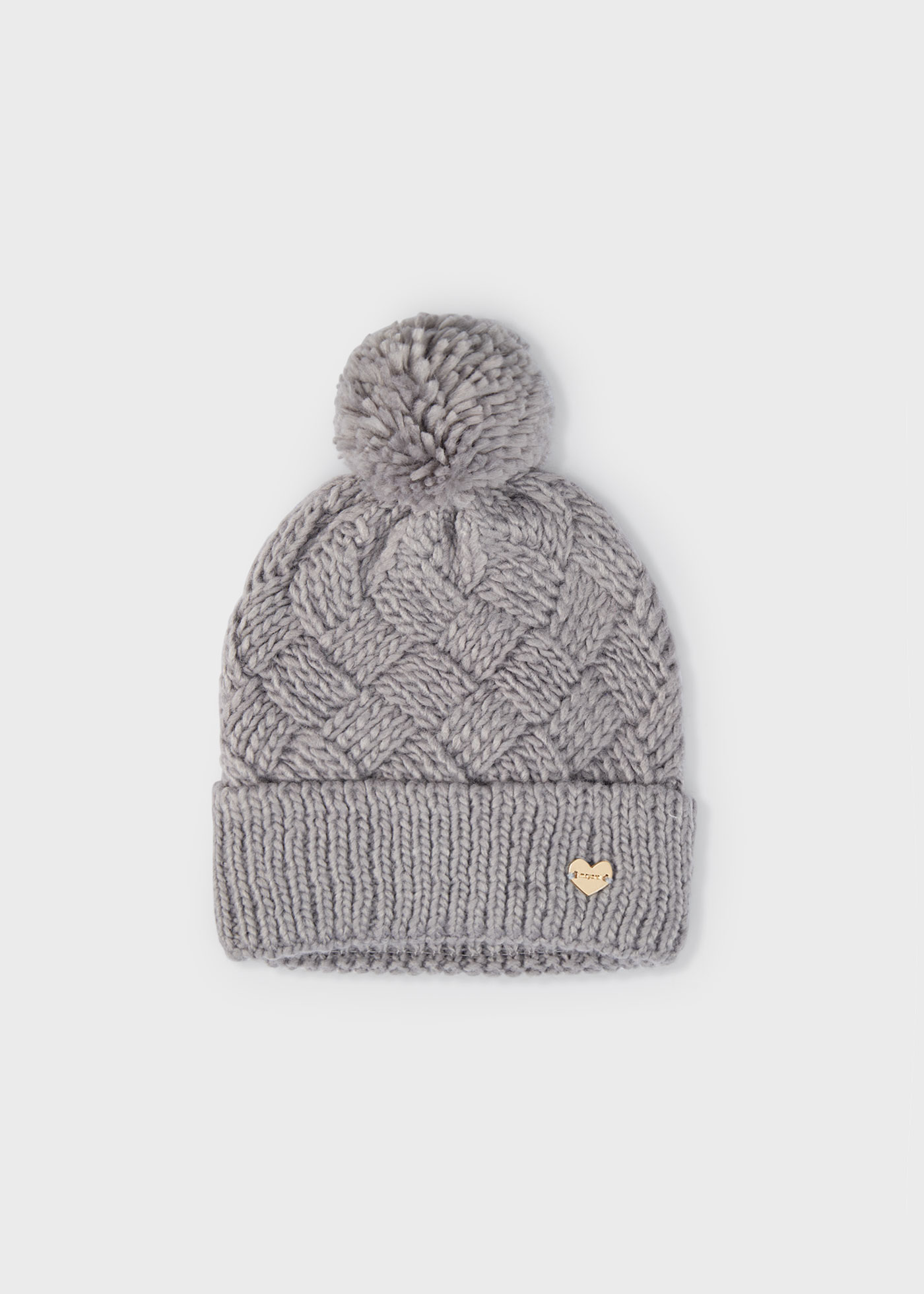 Chapéu com pompom para meninas