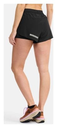 Short Craft Pro Hypervent Split Noir Femme