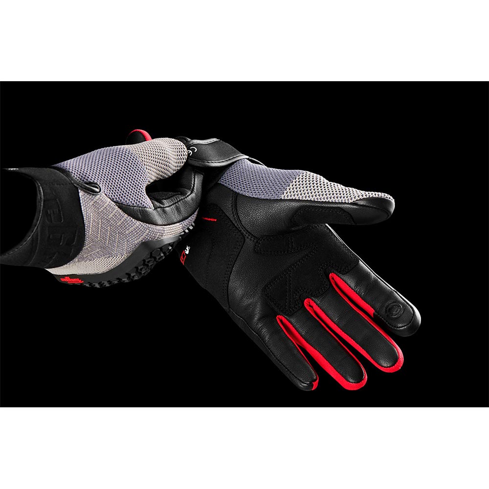 Furygan - Gants Jack Noir / Gris / Rouge
