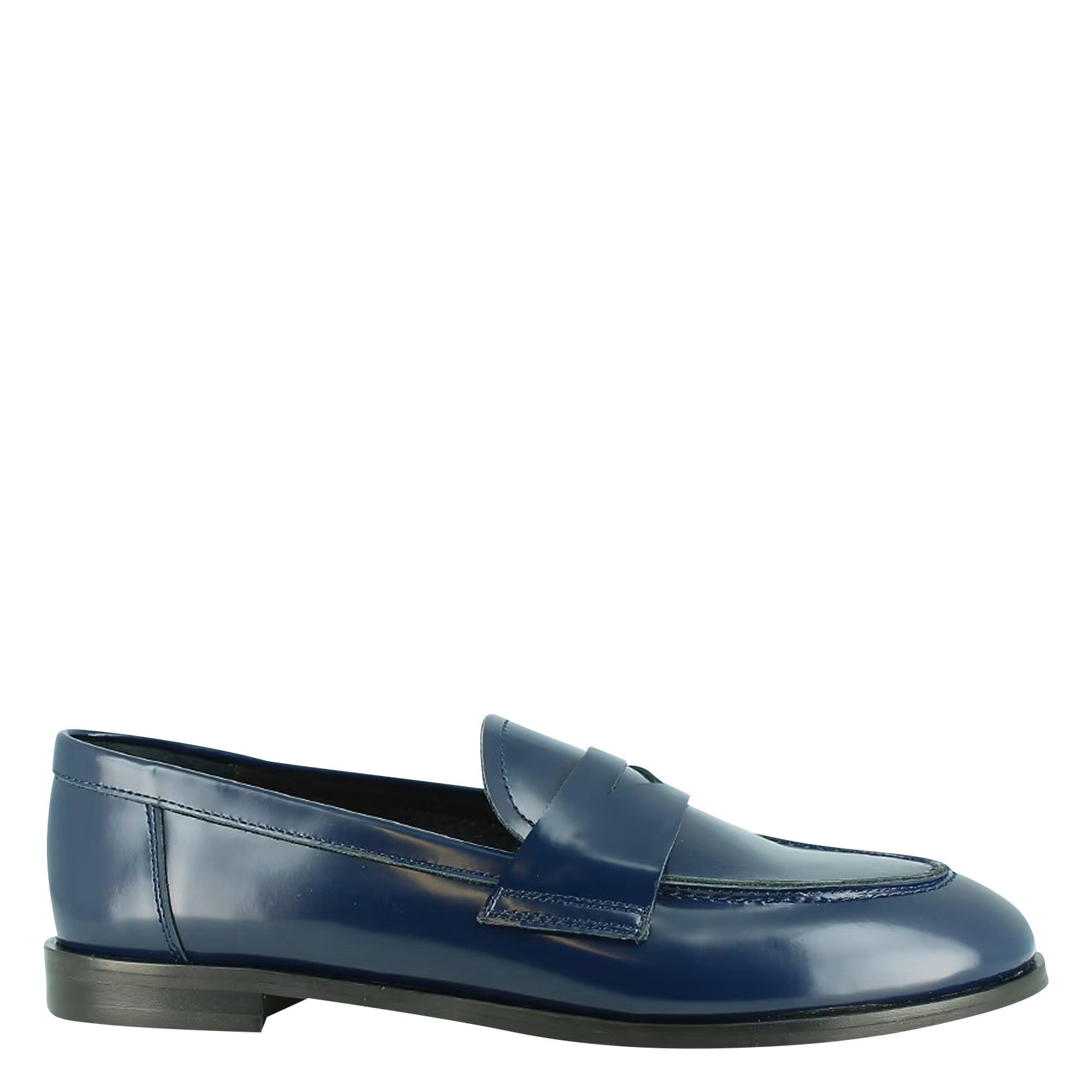 THELMA - Mocassins en cuir | Bleu