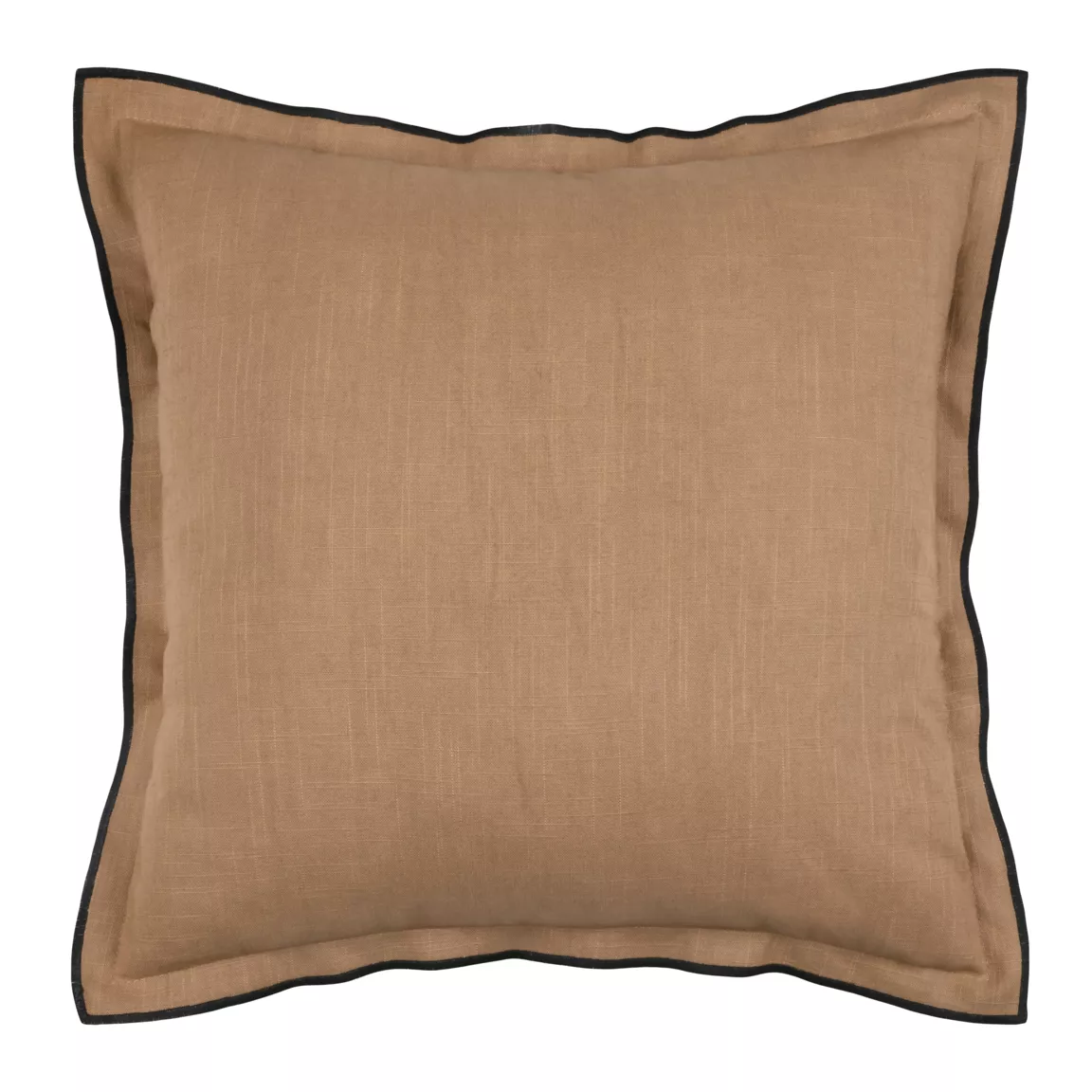 Coussin carré coton (45 x 45 cm) Helios Camel