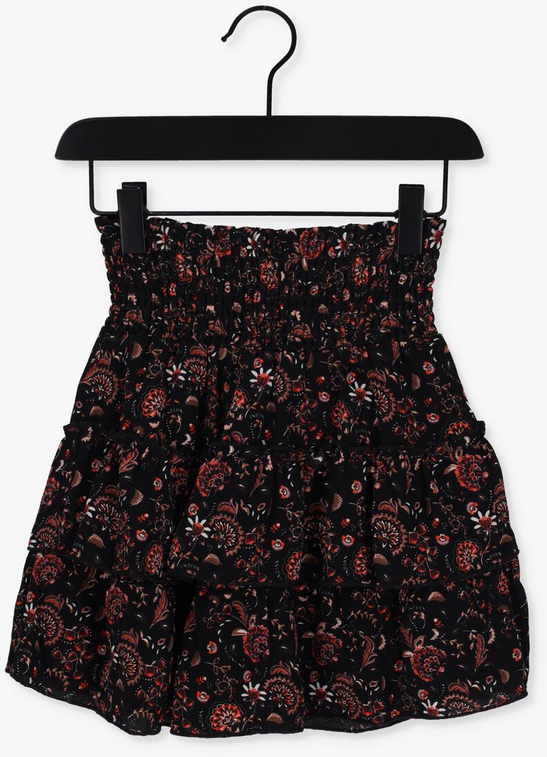 INDIAN BLUE JEANS zwarte indian blue jeans minirok paisley skirt