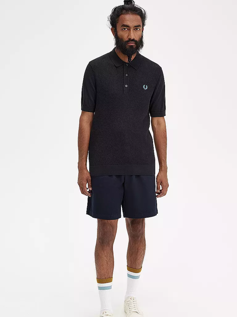 FRED PERRY Poloshirt schwarz