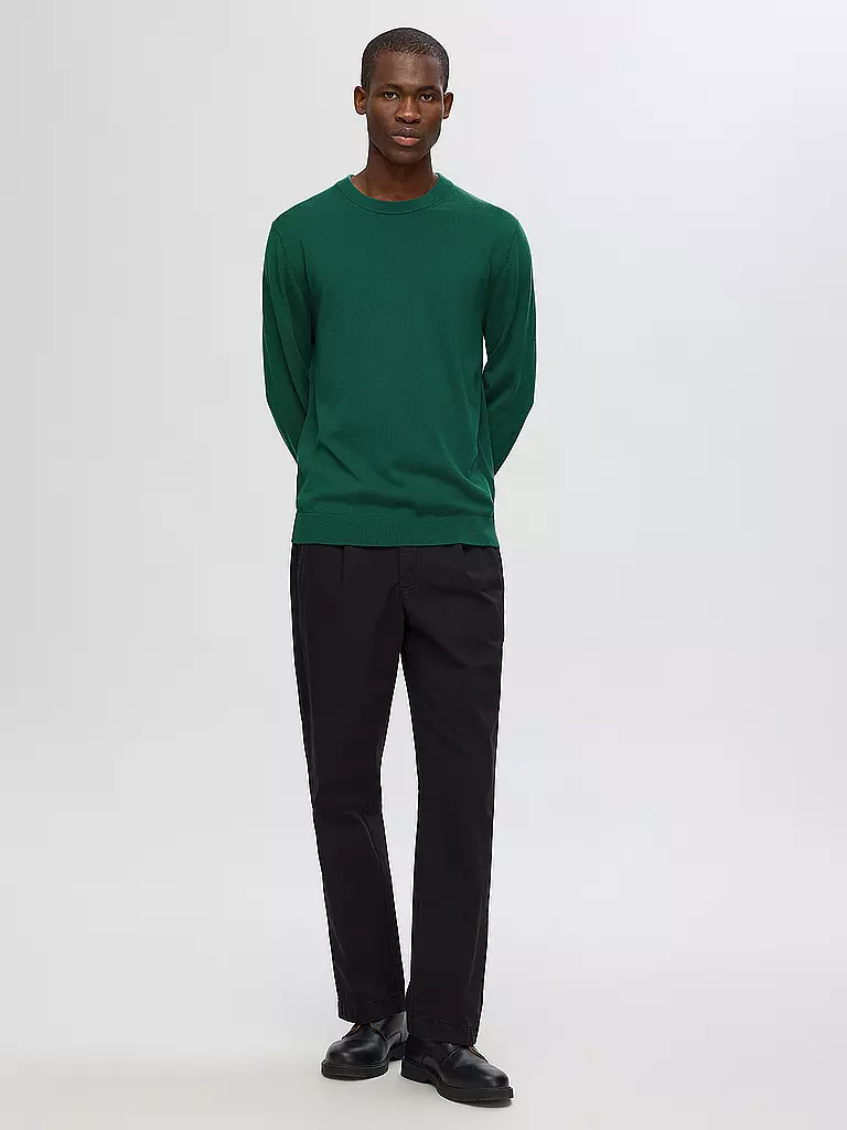 SELECTED Pullover SLHTRAY grün