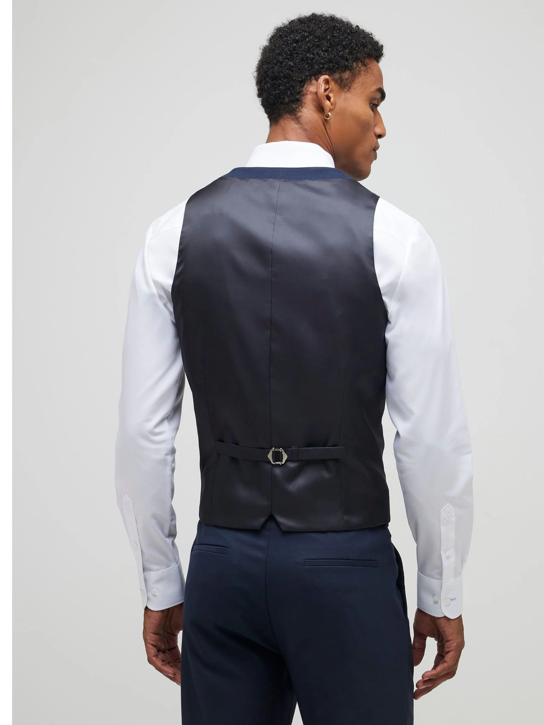 River Island herenvest van effen kostuum