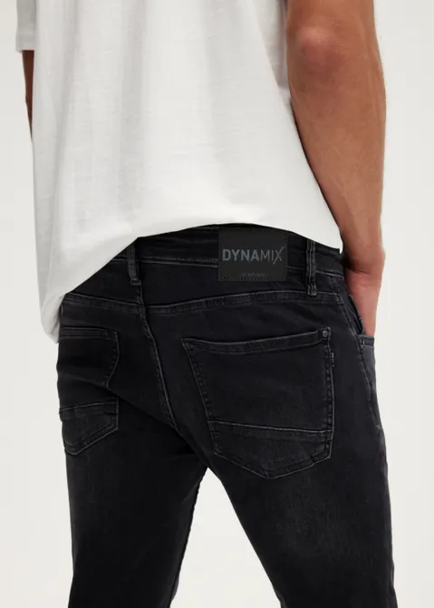 Billie dynamix skinny jeans zwart (ZW.USED)