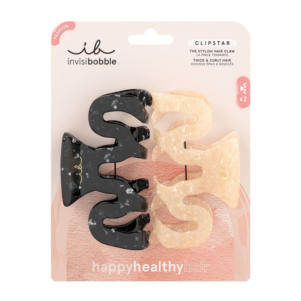 Invisibobble Haarklammer Clipstar Eclipse 2 Stk