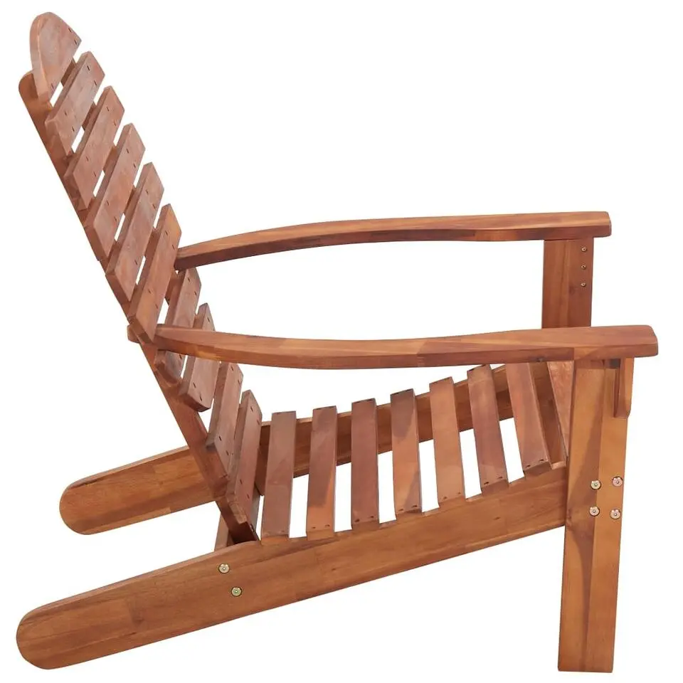 vidaXL - Tuinstoel - Bruin - Hout