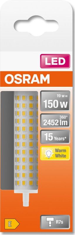 Osram - R7s Led Staaflamp - Warm Wit - 11,8 cm - 18,2 W - 2452 Lumen