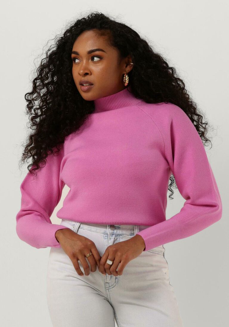 SELECTED FEMME roze selected femme coltrui slfmerle fyria ls knit highneck by camp