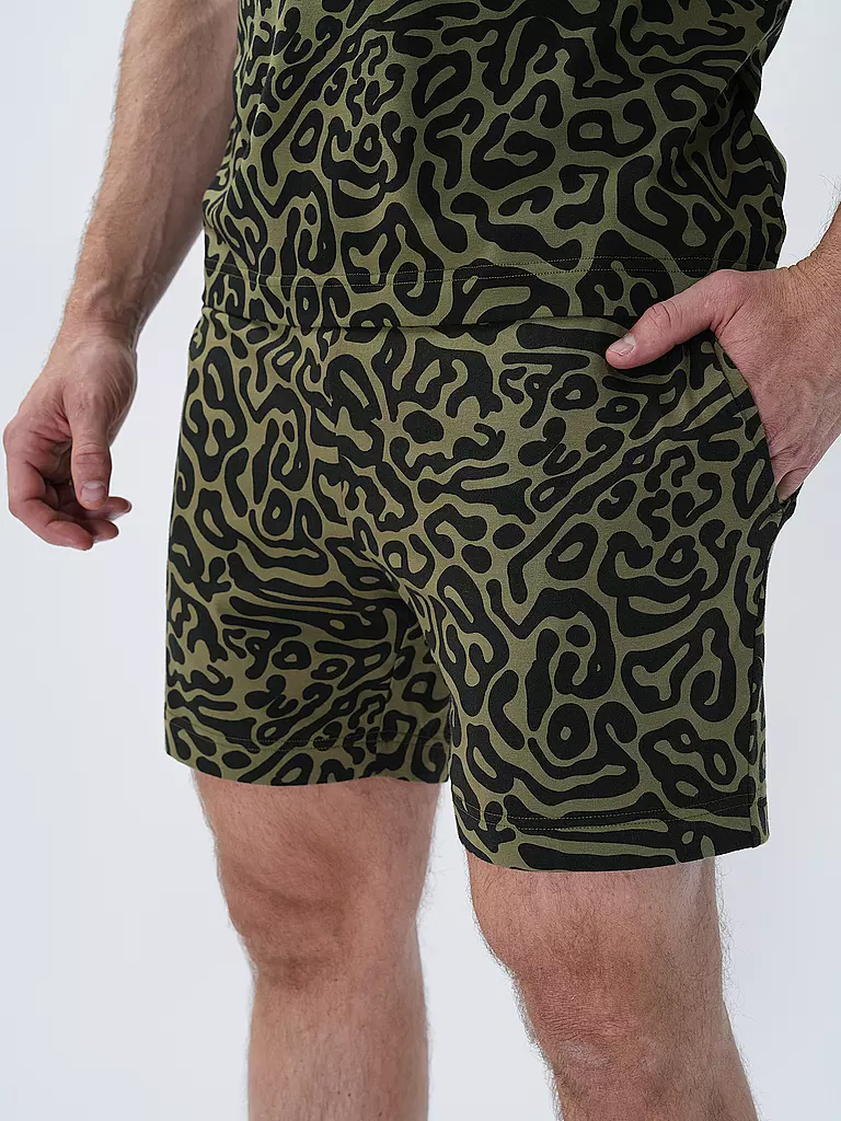 HUGO Loungewear Shorts olive