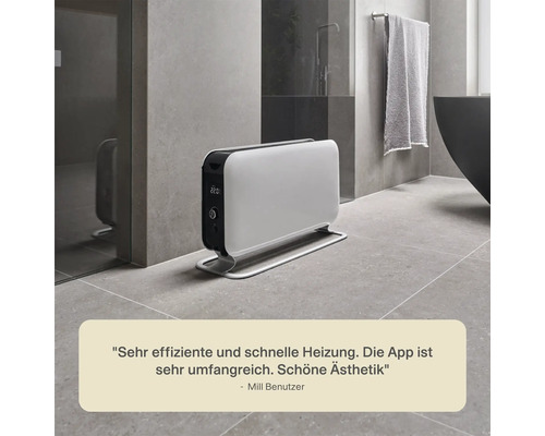 Convectormolen WIFI 62 x 38,5 cm 1500 W wit