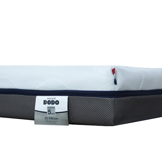 Matelas 3D Dream ultra respirant et ventilé   60 x 120 cm   de               P'tit Dodo