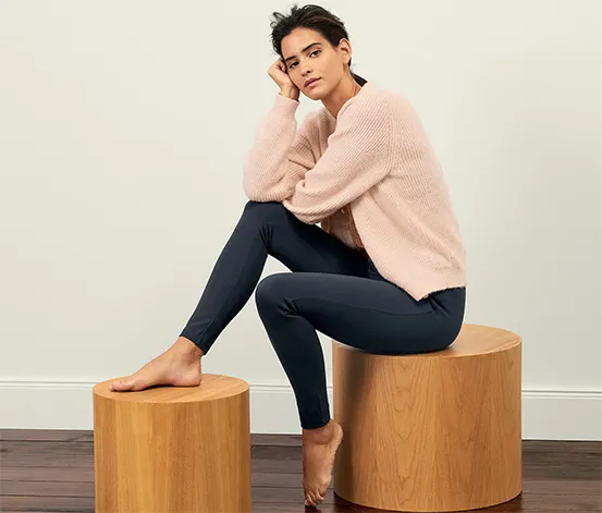 Leggings aus Heavy-Jersey