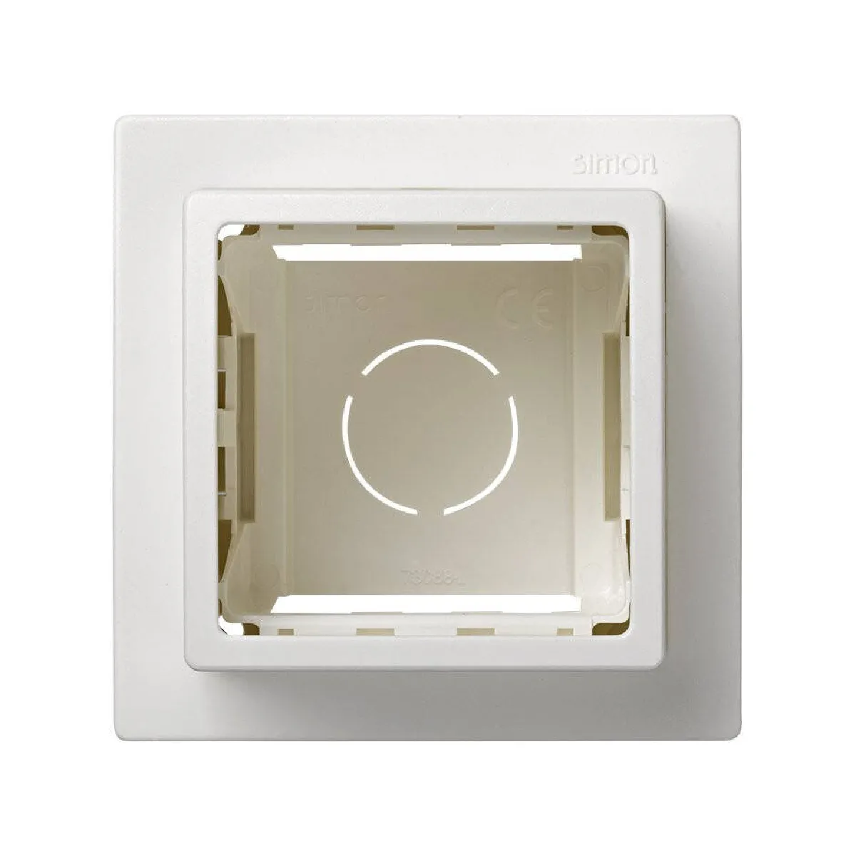 Ledkia Adaptateur pour Appareillage SIMON 27 - Blanc