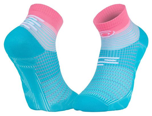 Chaussettes BV Sport Run Marathon Low Turquoise/Rose