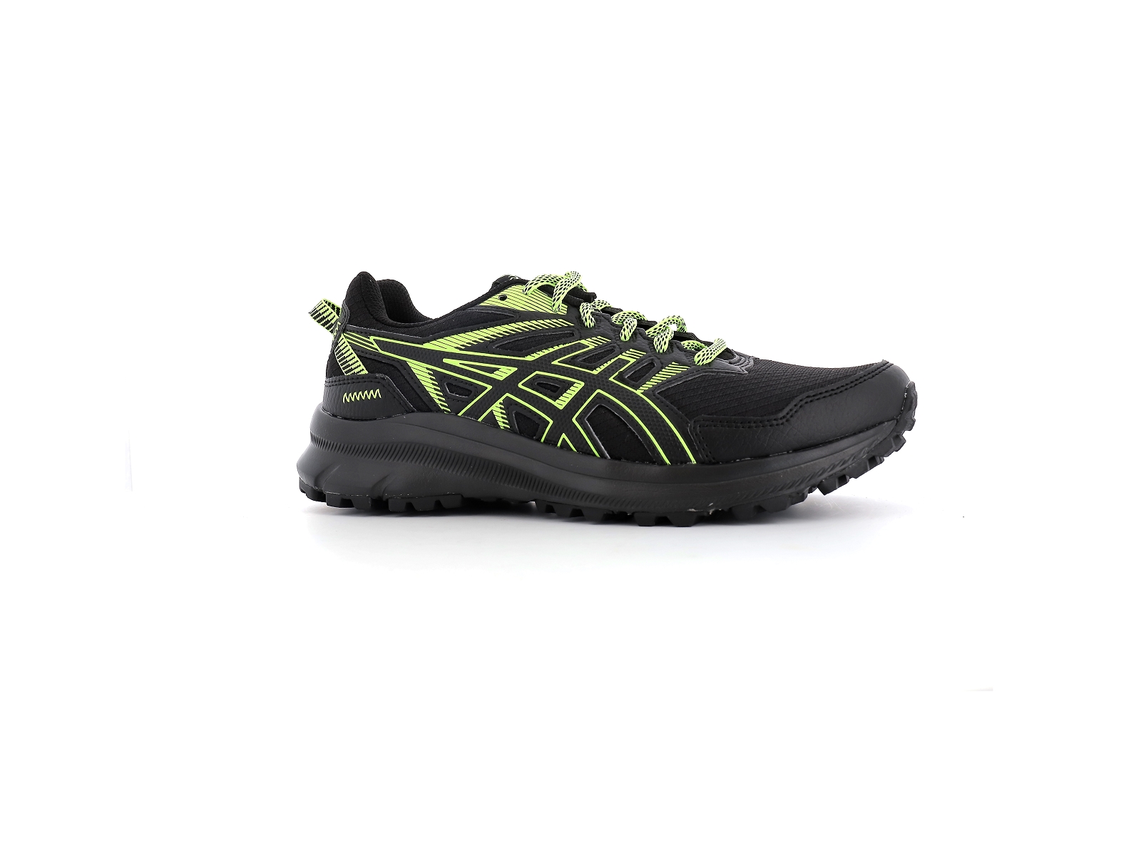 Asics-TRAIL SCOUT 2 Matières combinées Noir Jaune