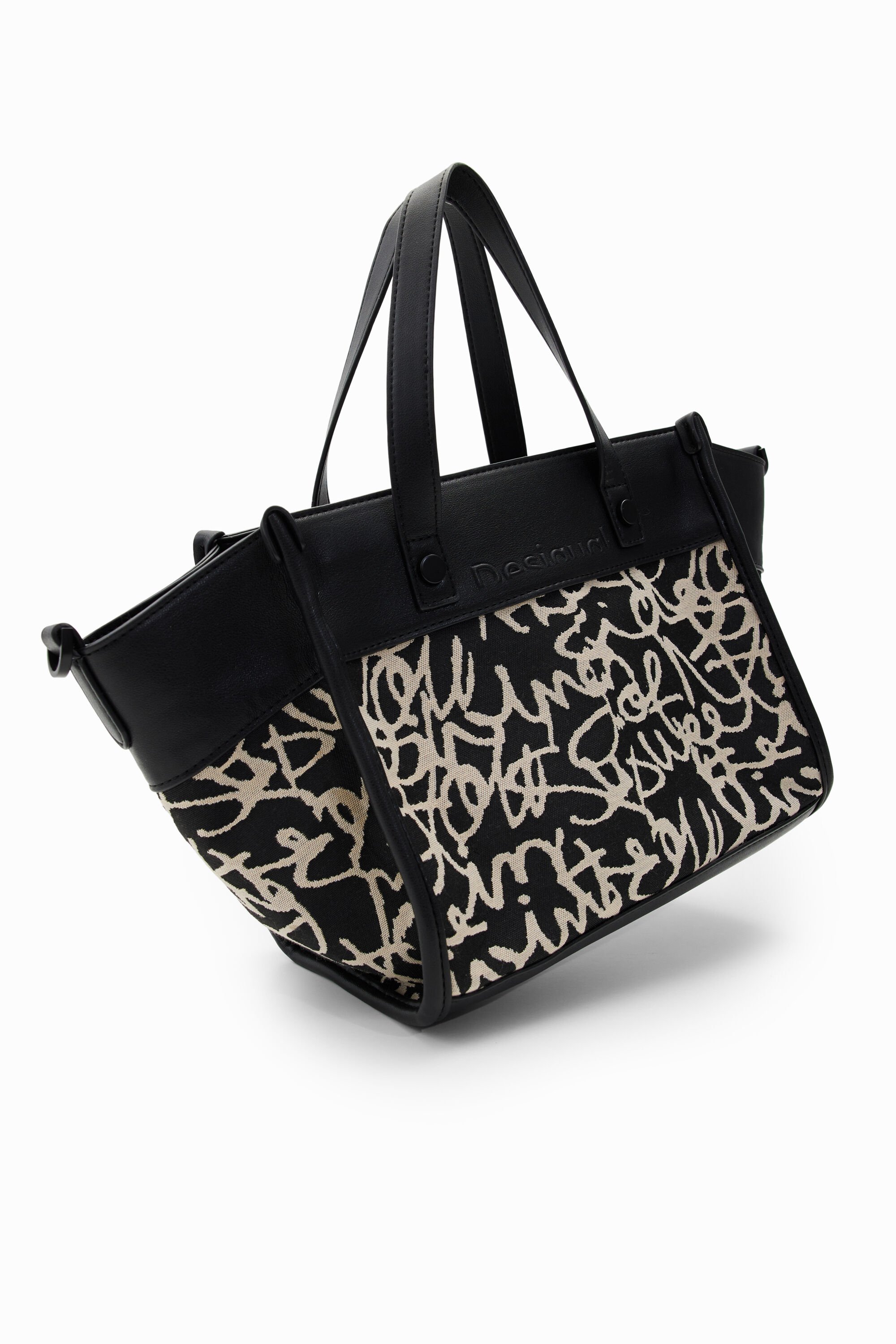 Sac moyen toile texte