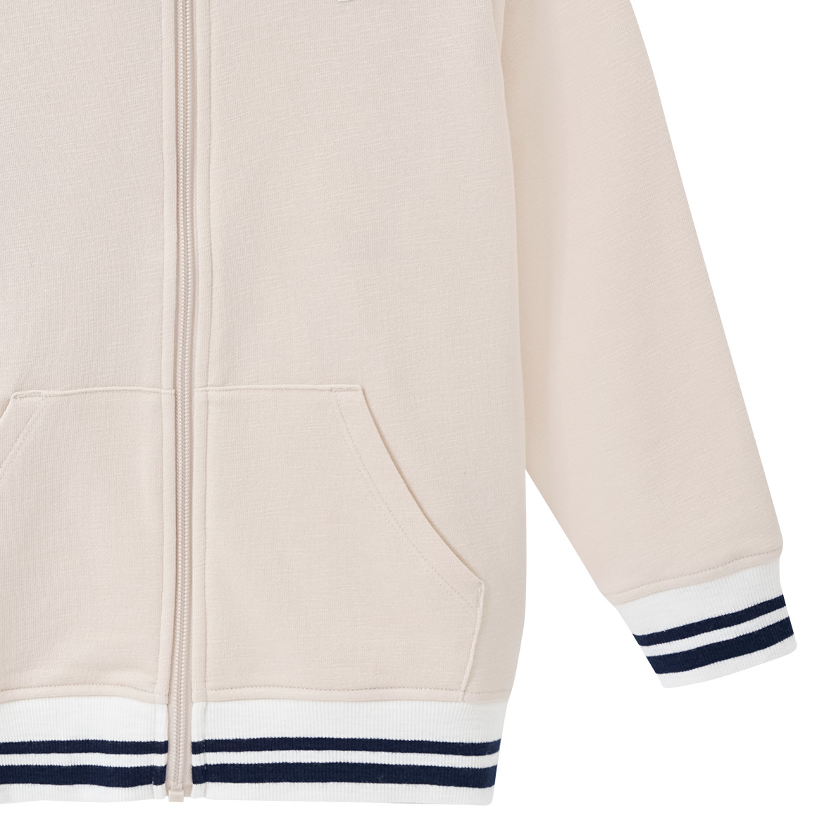 Topolino Jungen Sweatjacke mit Bio-Baumwolle beige