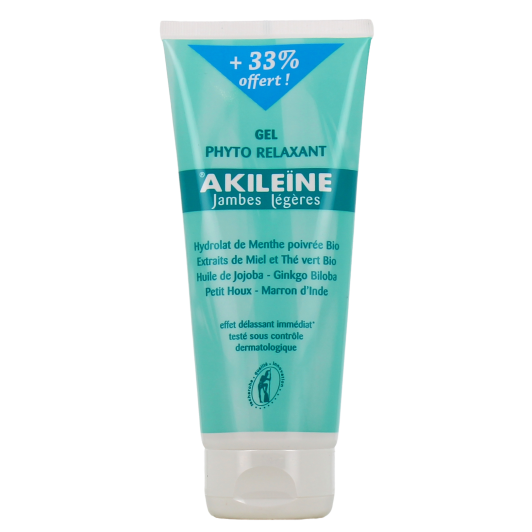 Gel phyto relaxant jambes légères Akileïne