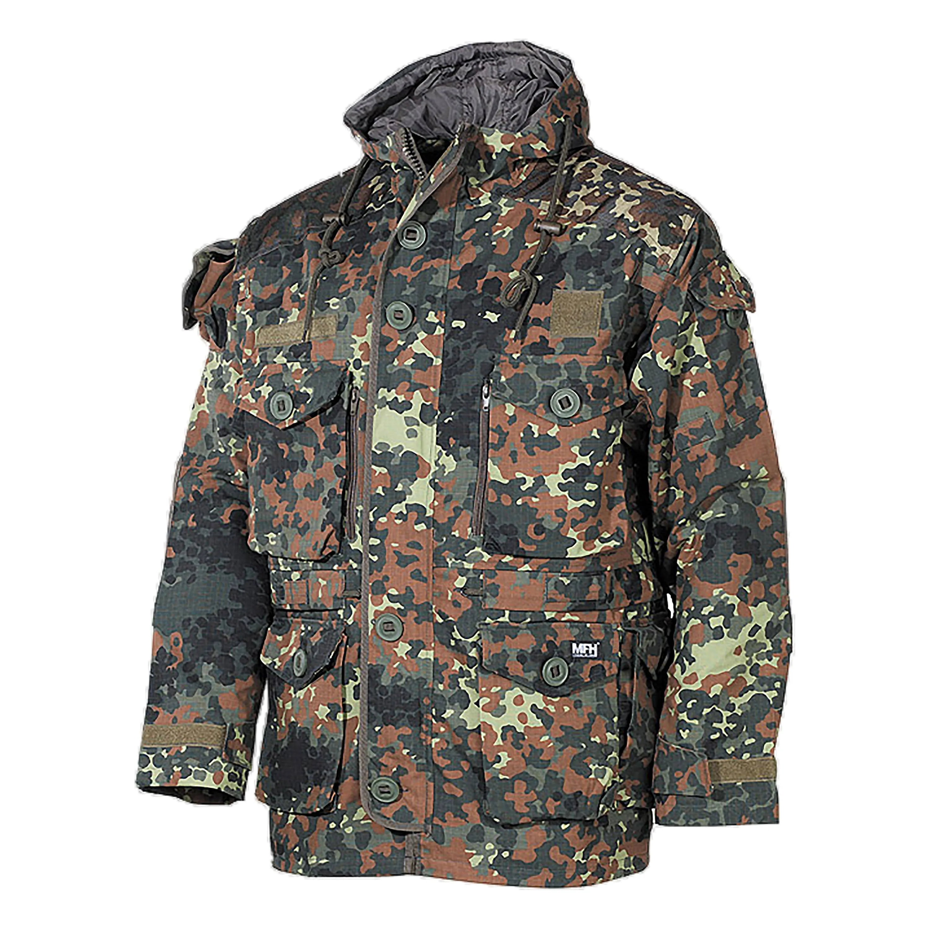 MFH-Defence -  MFH Kommandojacke Smock Rip Stop flecktarn