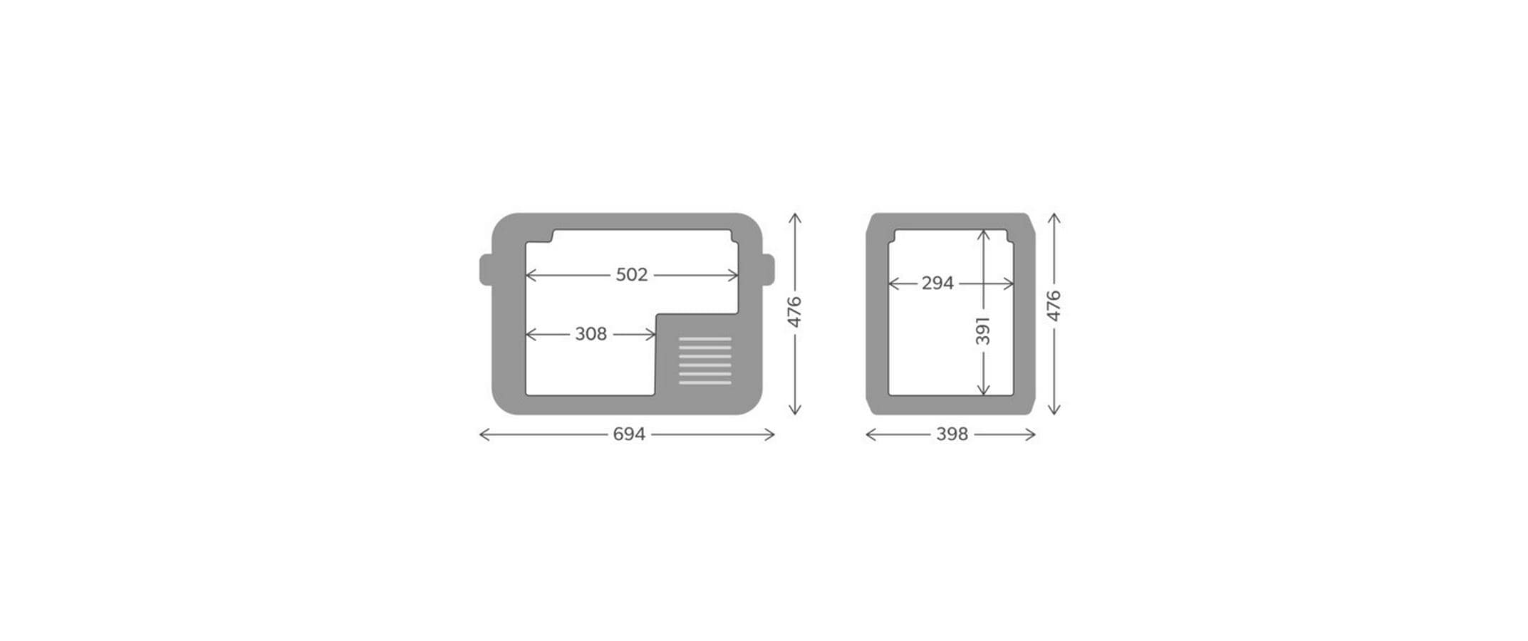Kühlbox CFX3 45<br>Tragbare Kompressorkühlbox