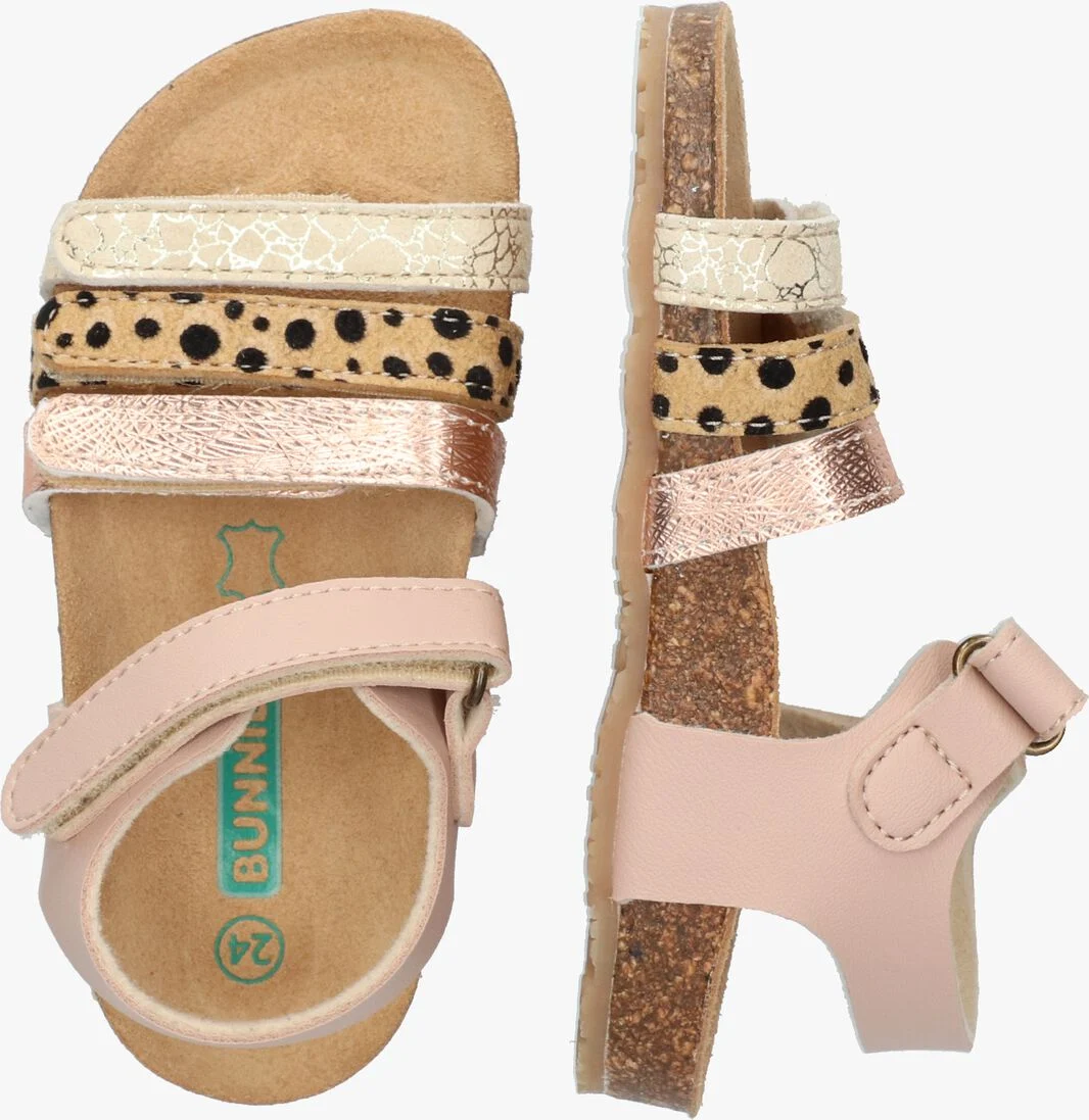 BUNNIESJR roze bunniesjr sandalen babs beach