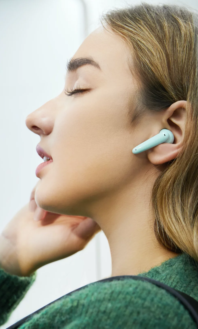 FreeBuds SE Bluetooth In-Ear Kopfhörer ANC Headset IPX4 mit Ladecase (55035211) - Blau