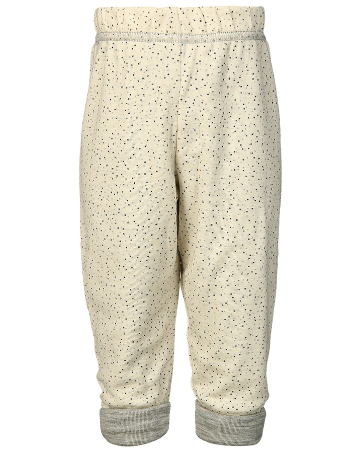 Wende-Hose MODERN NATURE mit Seide in beige/hellgrau