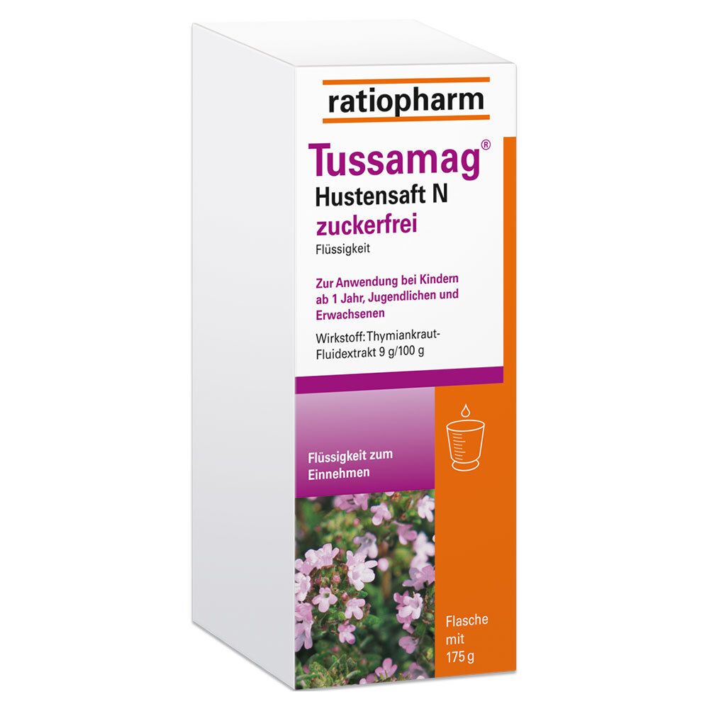 Tussamag® Hustensaft N zuckerfrei