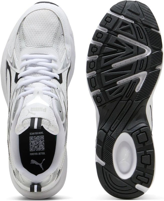 PUMA - Milenio - Sneakers - Zwart - Textiel/Rubber