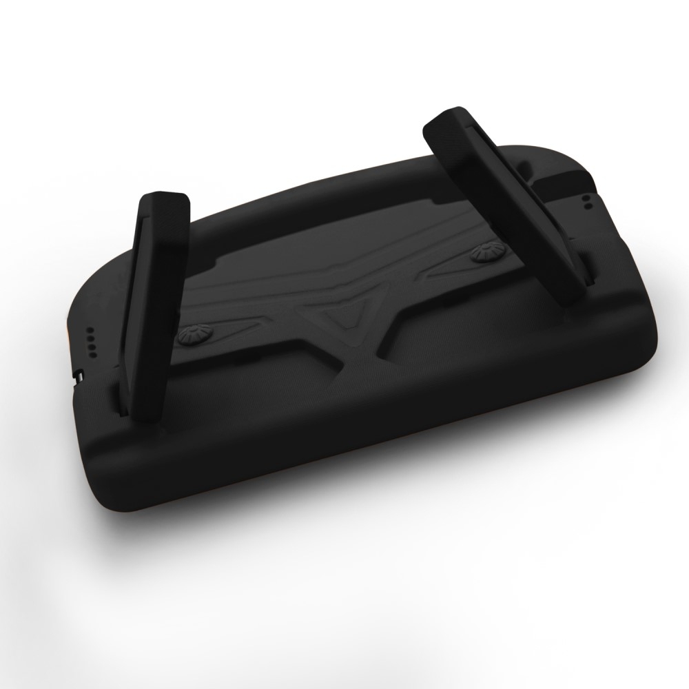 iPad 9.7 (2018/2017) / iPad Pro 9.7 / iPad Air 2 / iPad Air Stossfeste Kinder Schaumstoff Hülle mit Griff   Kickstand - Schwarz
