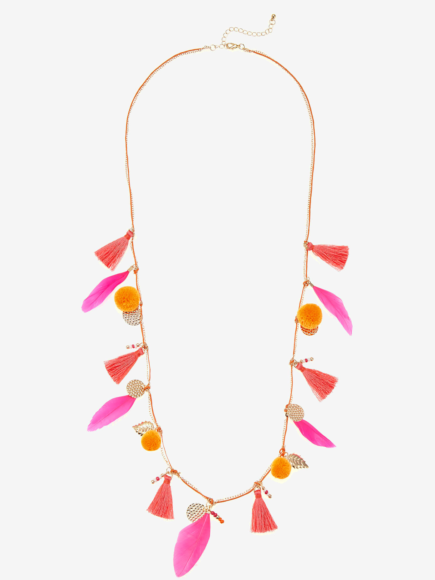 Chaîne avec pendentif long collier avec différents pendentifs