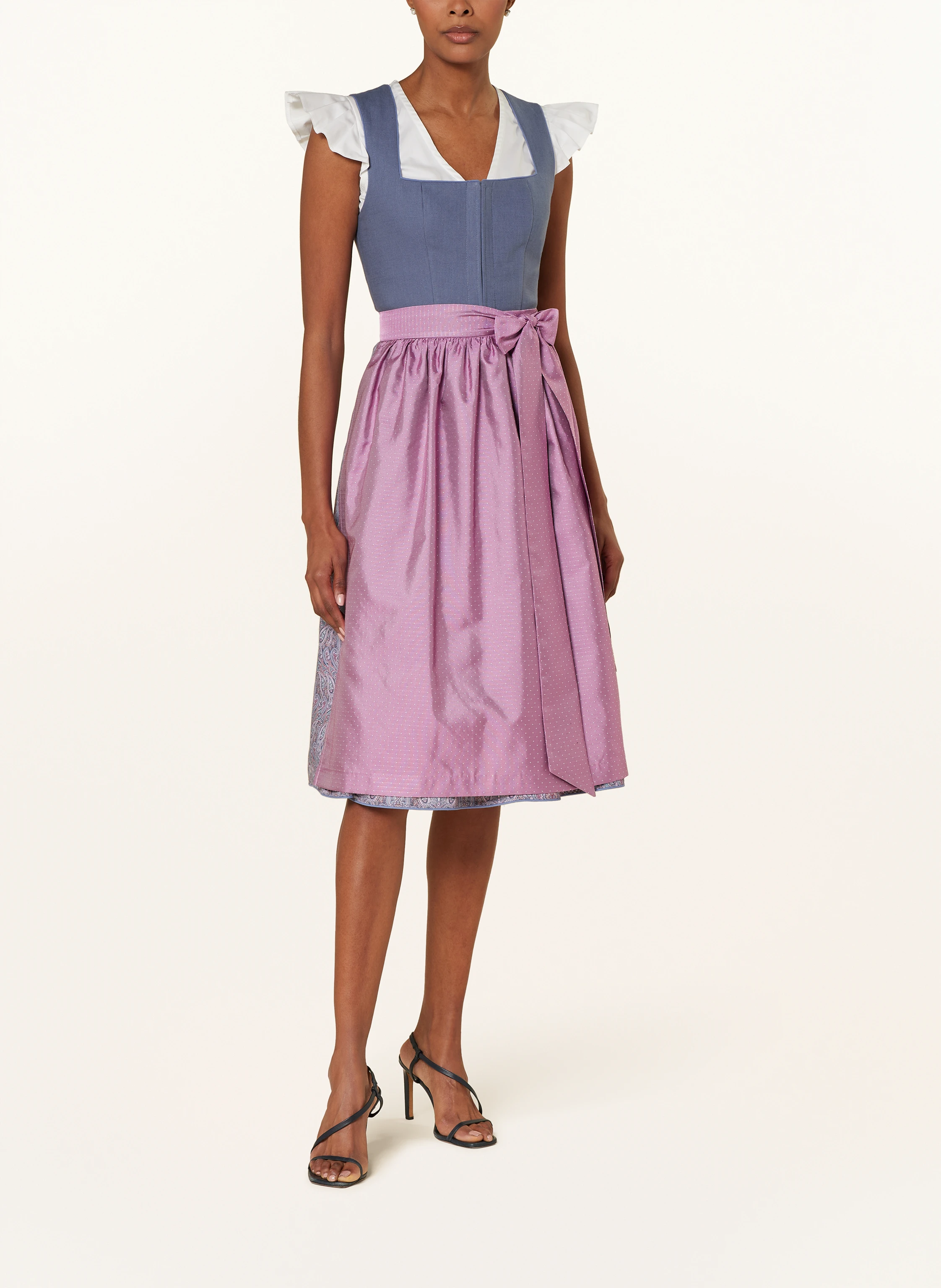 ALISSA BY KINGA MATHE Dirndlbluse KIKI mit Volants