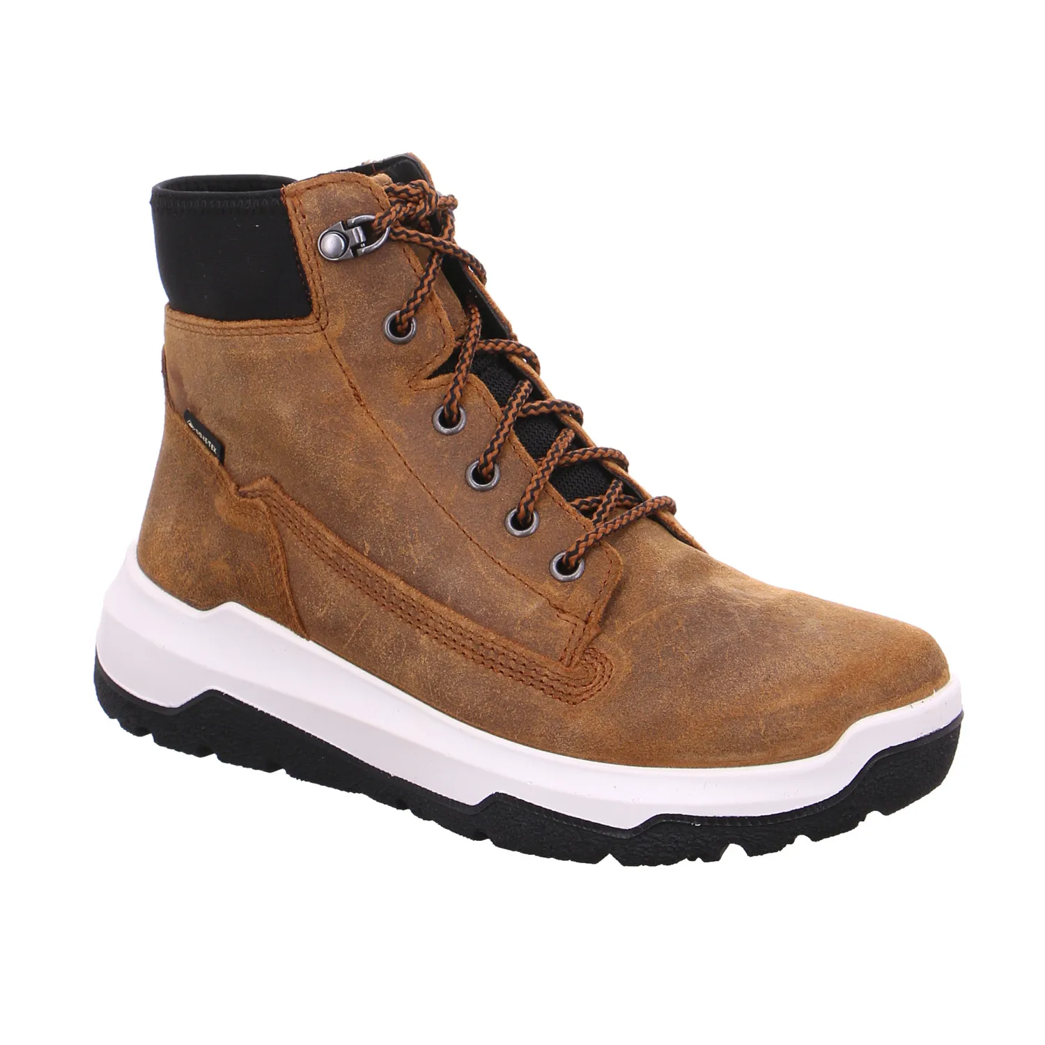 SUPERFIT Jungen-Winter-Bottine Mittelbraun Textil  Boot