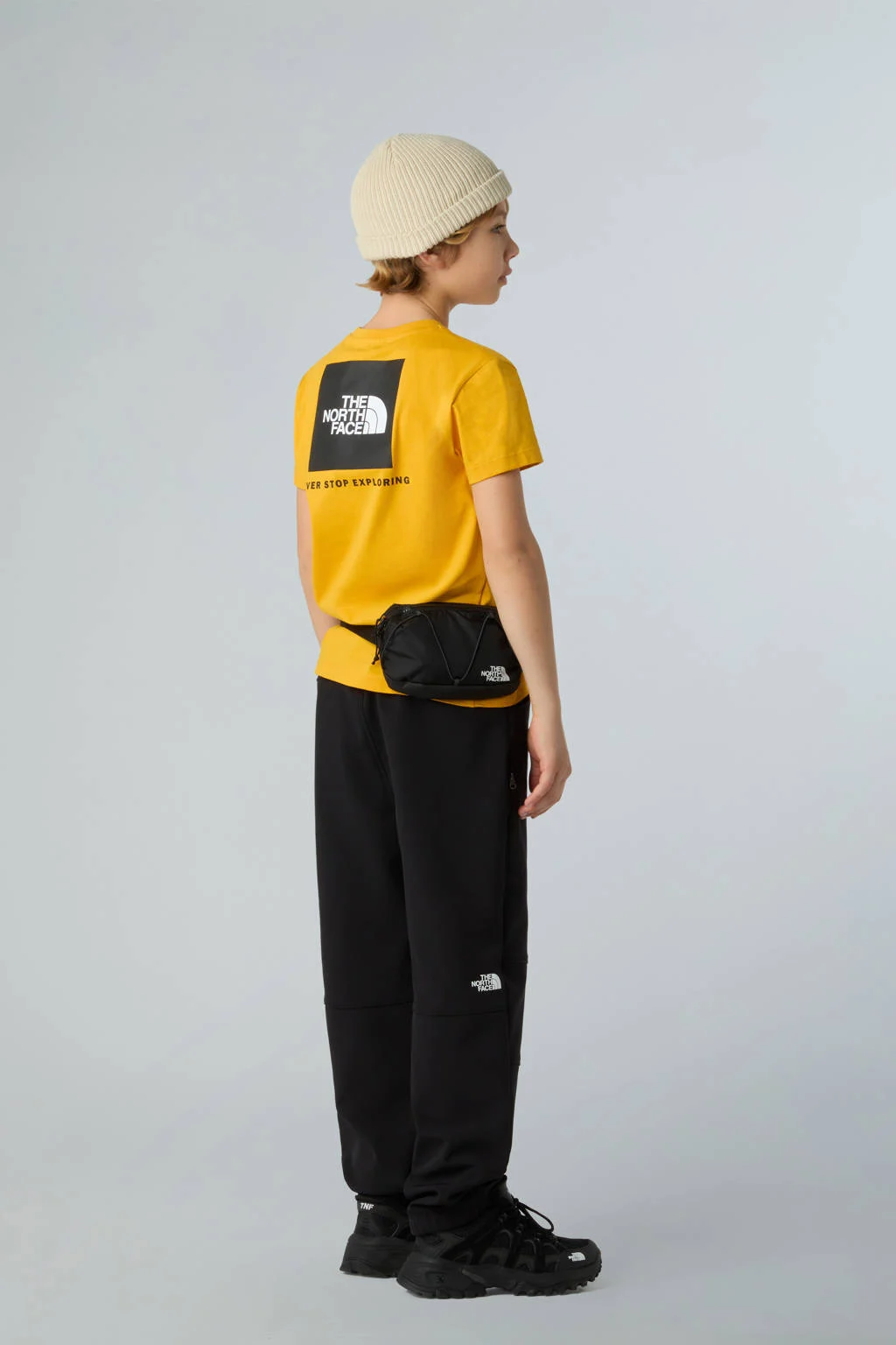 The North Face T-shirt Box NSE geel