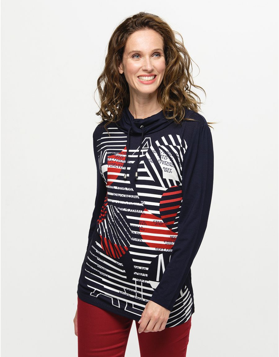 T-shirt sweat marine