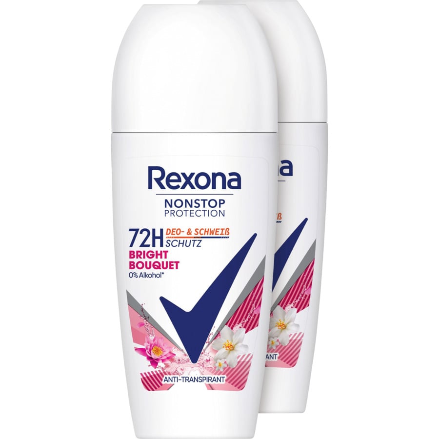 Rexona Roll-On Cotton 2 x 50 ml