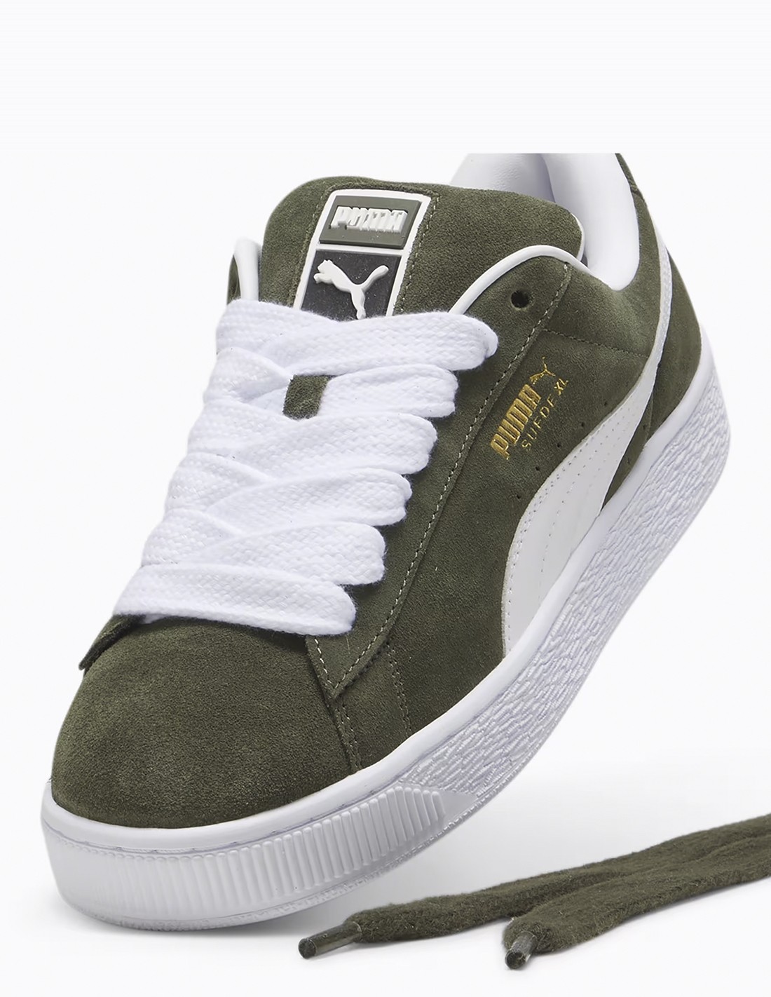 puma Sneakers Femme Suede XL Kaki