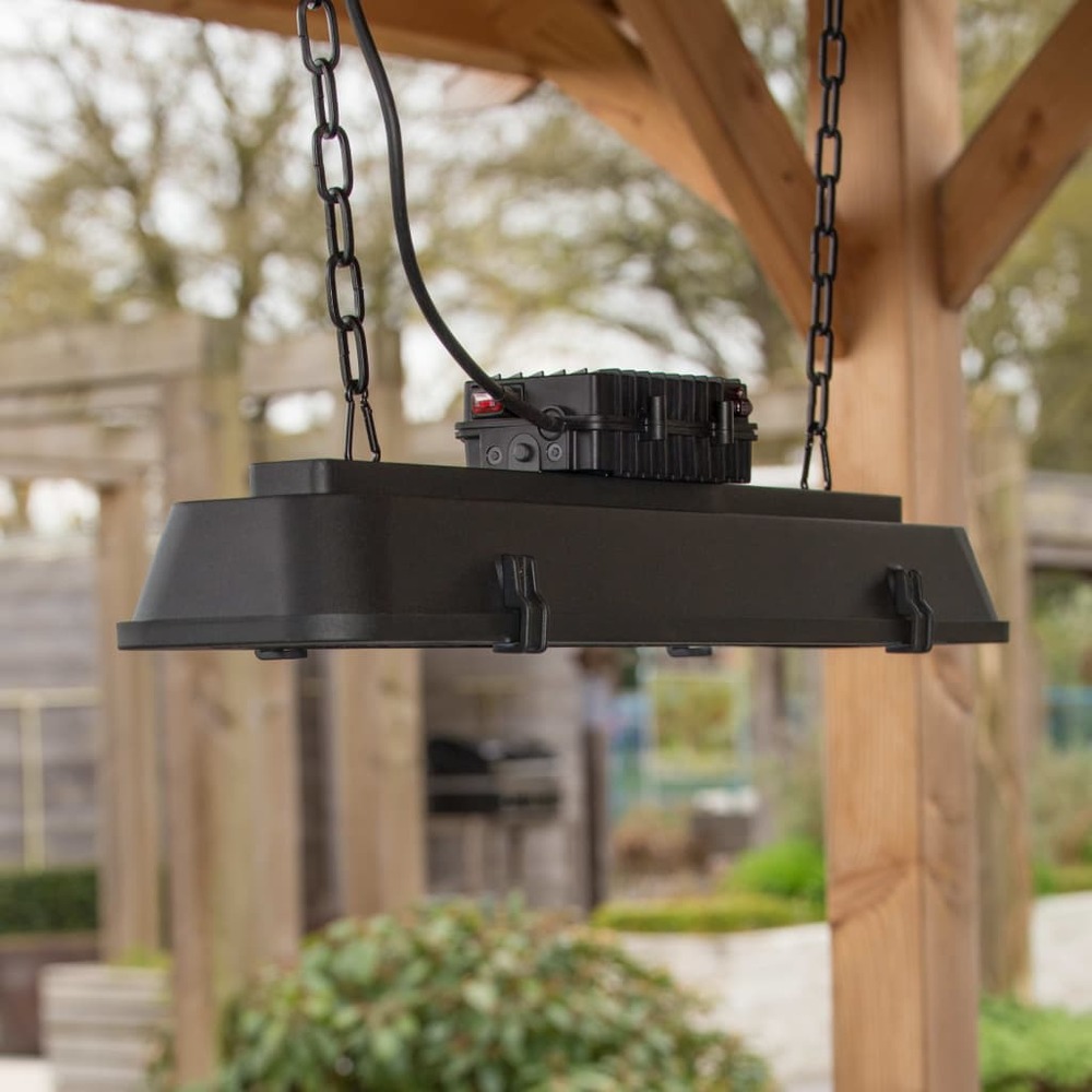 Chauffage suspendu royal diamond dark 2500 w noir
