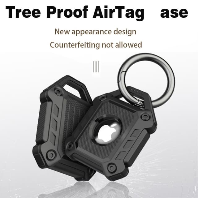 SKALO Armor Carbon TPU AirTag Holder