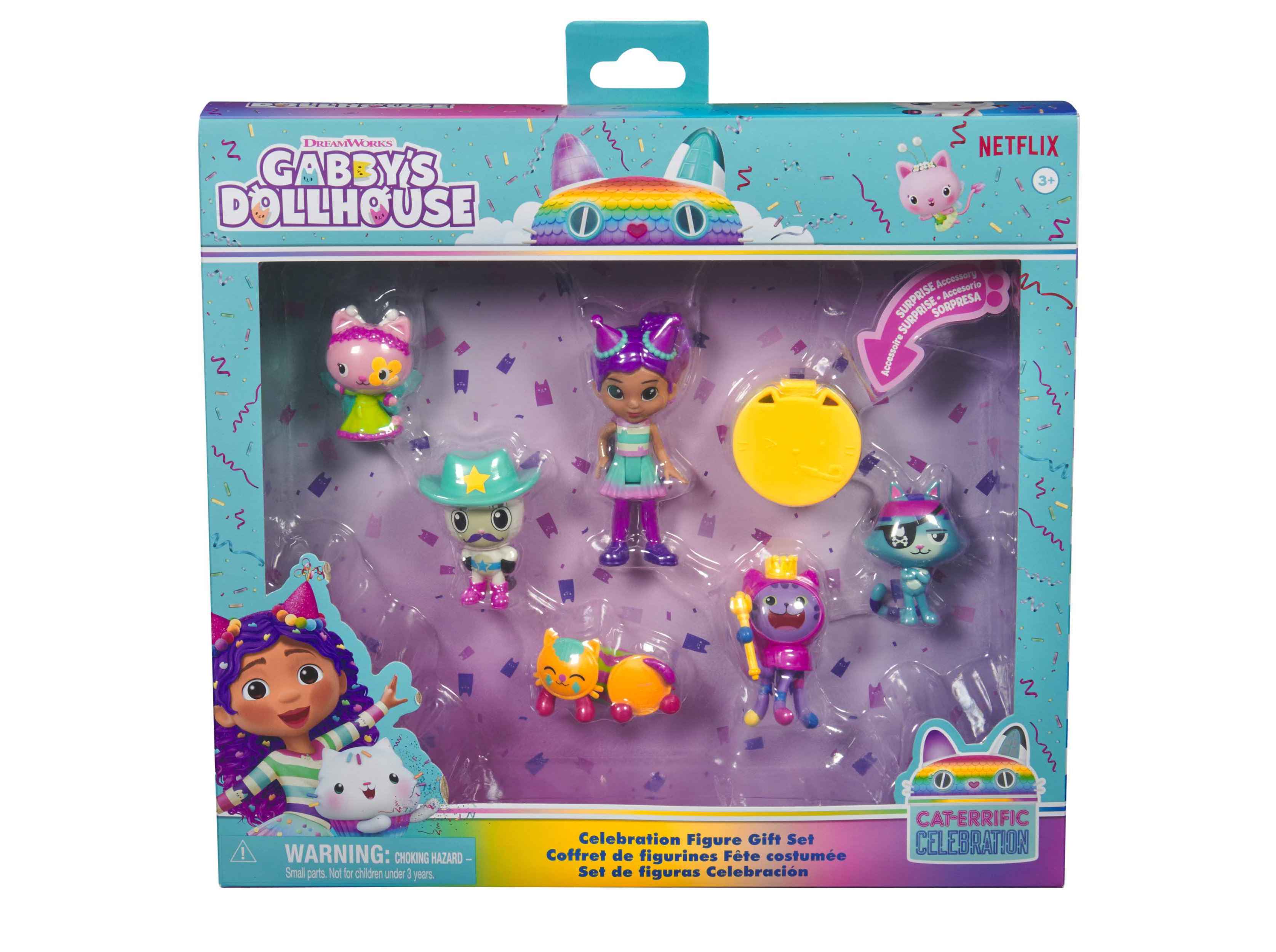 FIGURAS GABBY'S DOLLHOUSE PACK